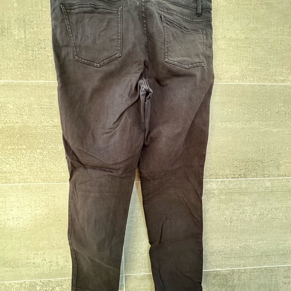 Country Road Black stretch pants / jeans - 12 (petite) - Picture 3 of 4